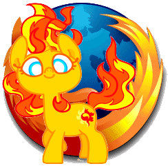 Size: 244x241 | Tagged: safe, artist:ambercatlucky2, derpibooru import, sunset shimmer, ponified, fox, pony, unicorn, equestria girls, cute, equestria girls ponified, fiery shimmer, fire, firefox, globe, mane of fire, rapidash shimmer, shimmerbetes, smiling, solo