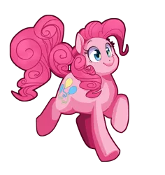 Size: 1199x1272 | Tagged: safe, artist:frogbians, derpibooru import, pinkie pie, earth pony, pony, female, mare, simple background, solo, transparent background