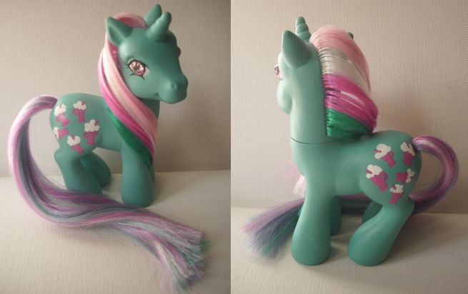 Size: 655x412 | Tagged: artist:berrymouse, custom, derpibooru import, fizzy, g1, g1 to g3, g3, generation leap, irl, photo, safe, toy