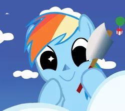 Size: 946x845 | Tagged: safe, artist:zadrave, derpibooru import, rainbow dash, animal crossing, solo, super smash bros., villager