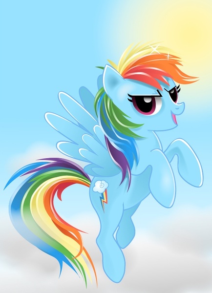 Size: 591x817 | Tagged: artist:monsterswonderland, derpibooru import, rainbow dash, safe, solo