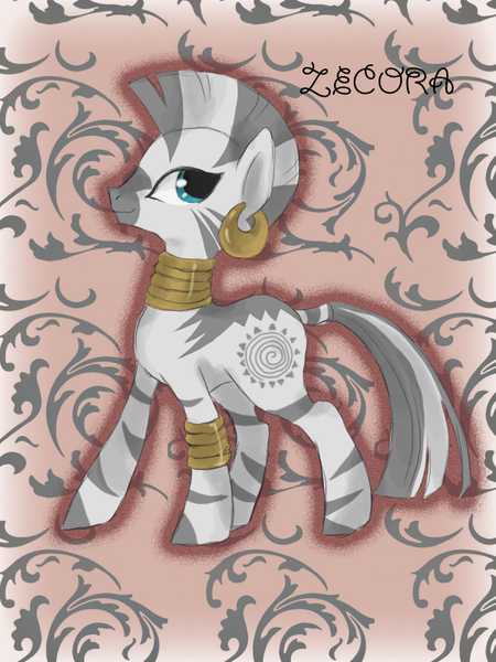 Size: 600x800 | Tagged: artist:wolhim, derpibooru import, safe, solo, zebra, zecora