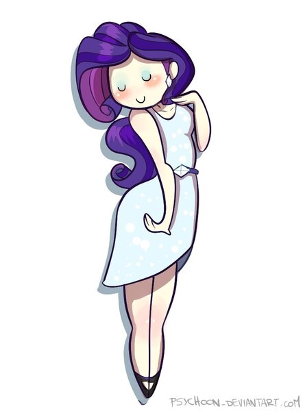 250613 Artistpsychoon Clothes Dead Source Derpibooru Import Dress Humanized Rarity 