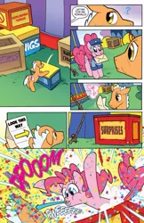 Size: 561x867 | Tagged: artist:benbates, comic, derpibooru import, idw, mail, pinkie pie, ponyacci, safe, spoiler:comicm05