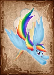 Size: 504x701 | Tagged: artist:skyheavens, derpibooru import, rainbow dash, safe, solo