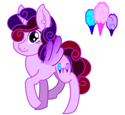 Size: 1215x1119 | Tagged: safe, artist:purezparity, derpibooru import, oc, oc:cotton candy, unofficial characters only, alicorn, pony, alicorn oc, request, simple background, solo, transparent background, vector