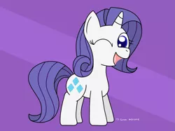 Size: 1323x990 | Tagged: safe, artist:toonboy92484, derpibooru import, rarity, filly, filly rarity, solo