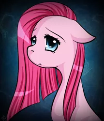 Size: 880x1024 | Tagged: safe, artist:princesssilverglow, derpibooru import, pinkie pie, pinkamena diane pie, solo