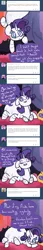 Size: 628x3680 | Tagged: artist:otterlore, cave, comic, curtains, derpibooru import, drider, fabric, monster pony, original species, prone, rarity, safe, solo, species swap, spider, spiderpony, spiderponyrarity