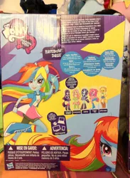 Size: 704x960 | Tagged: safe, derpibooru import, applejack, fluttershy, pinkie pie, rainbow dash, rarity, twilight sparkle, equestria girls, canada, china, french, hasbro, made in china, phone number, photo, spanish, url