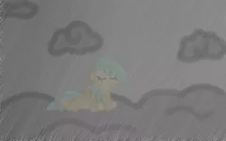 Size: 640x400 | Tagged: artist:graciegirl328, cloud, cloudy, crying, derpibooru import, rain, sad, safe, solo, sunshower raindrops