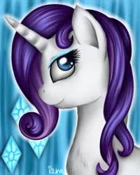 Size: 800x1000 | Tagged: safe, artist:puggie, derpibooru import, rarity, solo