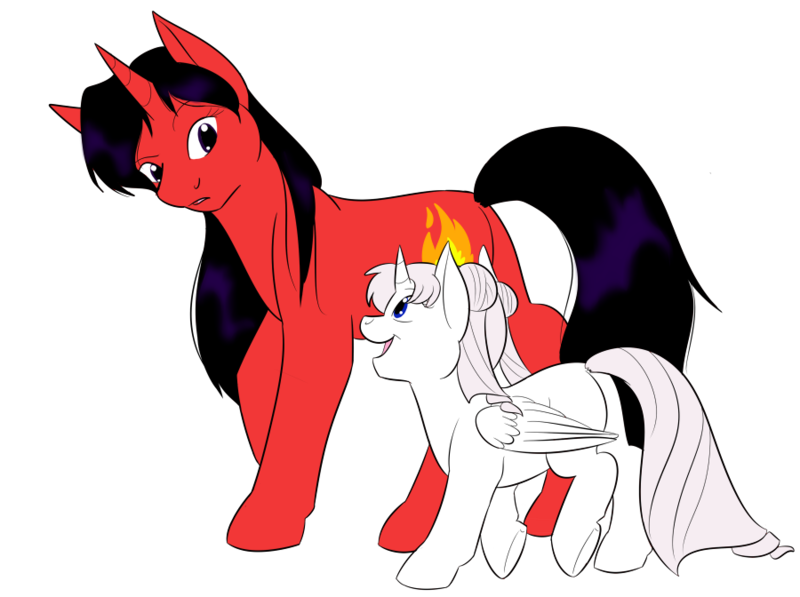 Size: 900x672 | Tagged: safe, artist:kourabiedes, derpibooru import, ponified, alicorn, pony, unicorn, hino rei, princess serena (sailor moon), raye hinp, sailor mars, sailor moon, serena tsukino