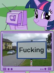 Size: 563x771 | Tagged: austria, derpibooru import, exploitable meme, fucking, meme, obligatory pony, safe, tv meme, twiface, twilight sparkle, vulgar, wrong neighborhood