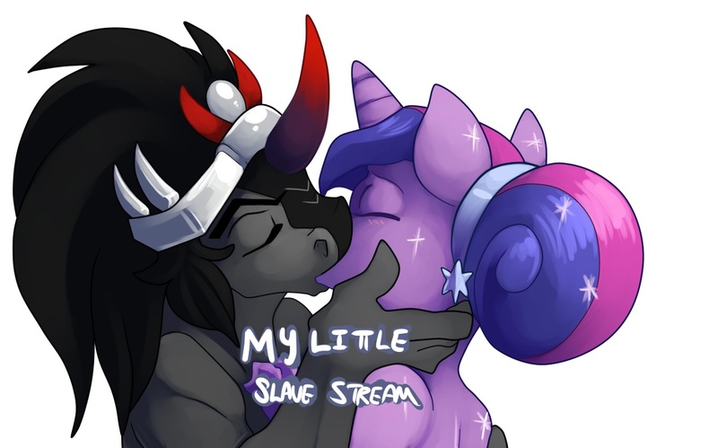 Size: 1189x741 | Tagged: anthro, artist:bluntwhiskey, crystallized, crystal pony, derpibooru import, female, king sombra, kissing, male, safe, shipping, straight, twibra, twilight sparkle