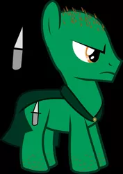 Size: 751x1063 | Tagged: artist:asdflove, belkar bitterleaf, derpibooru import, ponified, safe, solo, the order of the stick