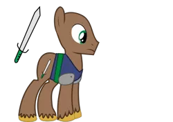 Size: 1123x794 | Tagged: artist:asdflove, derpibooru import, ponified, roy greenhilt, safe, simple background, solo, svg, .svg available, the order of the stick, transparent background, vector