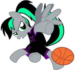 Size: 927x861 | Tagged: safe, artist:digiking202, derpibooru import, oc, unofficial characters only, pegasus, pony, basketball, simple background, solo, transparent background, vector