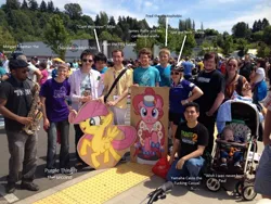 Size: 1024x768 | Tagged: andrea libman, brony, choose your champions, derpibooru import, human, irl, irl human, photo, ride to conquer cancer, safe