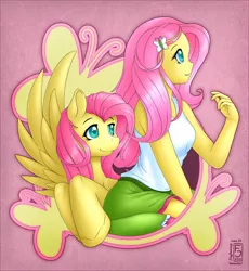 Size: 926x1008 | Tagged: safe, artist:skyheavens, derpibooru import, fluttershy, equestria girls, human ponidox, humanized