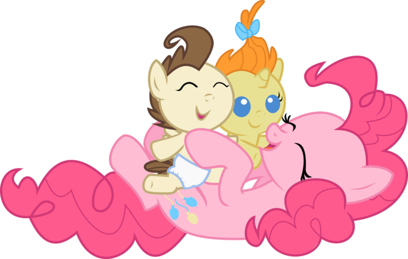 Size: 1024x650 | Tagged: safe, artist:laberoon, derpibooru import, pinkie pie, pound cake, pumpkin cake, simple background, transparent background, vector