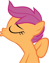 Size: 1280x1659 | Tagged: artist:newlunaticrepublic, derpibooru import, safe, scootaloo, simple background, solo, transparent background, vector