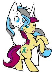 Size: 550x750 | Tagged: safe, artist:sinclair2013, derpibooru import, oc, unofficial characters only, pegasus, pony, cutie mark, ponytail