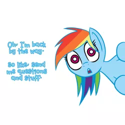 Size: 800x800 | Tagged: artist:scherzo, derpibooru import, rainbow dash, rainbowfreakindash, safe, solo