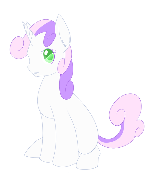 Size: 821x973 | Tagged: safe, artist:swiftyuki, derpibooru import, sweetie belle, solo