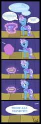 Size: 1000x3000 | Tagged: safe, artist:rblagdon7888, derpibooru import, trixie, pony, unicorn, comic, female, mare, peanut butter crackers, solo, stage