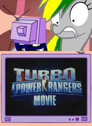 Size: 563x770 | Tagged: derpibooru import, exploitable meme, meme, oc, oc:wheely bopper, original species, power rangers, safe, turbo, turbo: a power rangers movie, tv meme, unofficial characters only, wheelpone