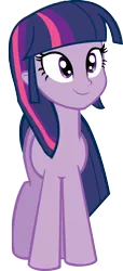 Size: 546x1194 | Tagged: safe, artist:php50, derpibooru import, twilight sparkle, human head pony, hybrid, equestria girls, abomination, head swap, image, png, simple background, smiling, solo, tardy, transparent background, twismile, vector, wat, what has magic done, what has science done, wtf