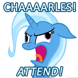 Size: 894x894 | Tagged: safe, derpibooru import, trixie, pony, unicorn, bioshock, bioshock infinite, blue text, derp, female, image macro, mare, meme, quote, saltonstall, simple background, solo, transparent background, trixie yells at everything, wheels trixie