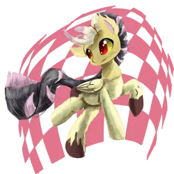 Size: 4013x4006 | Tagged: absurd resolution, artist:owlvortex, derpibooru import, hybrid, interspecies offspring, oc, offspring, parent:discord, parent:fluttershy, parents:discoshy, safe, solo, unnamed oc, unofficial characters only