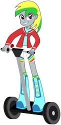 Size: 2936x6000 | Tagged: safe, artist:masem, derpibooru import, oc, oc:wheely bopper, unofficial characters only, original species, equestria girls, absurd resolution, eqg promo pose set, equestria girls-ified, horn, segway, simple background, solo, transparent background, vector