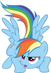 Size: 3129x4506 | Tagged: absurd resolution, artist:quanno3, derpibooru import, rainbow dash, safe, simple background, solo, transparent background, vector