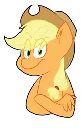 Size: 1300x2060 | Tagged: applejack, artist:irontwistfim, derpibooru import, hand, safe, simple background, solo, suddenly hands