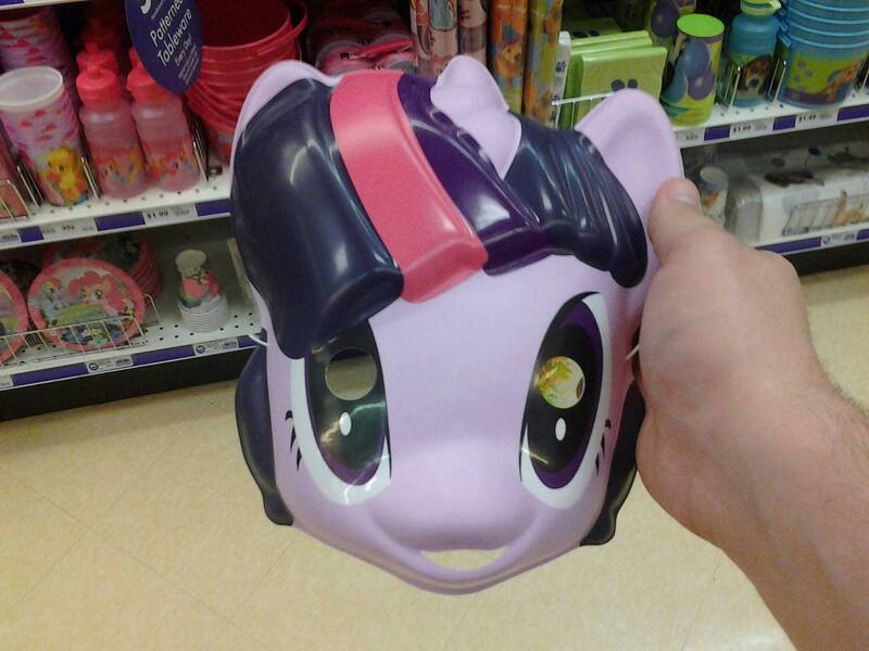 Size: 1280x960 | Tagged: applejack, arm, bottle, cup, derpibooru import, irl, mask, merchandise, official, photo, pinkie pie, plate, safe, store, twilight sparkle, twimask