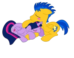 Size: 3676x2868 | Tagged: safe, artist:missy12113, derpibooru import, flash sentry, twilight sparkle, twilight sparkle (alicorn), ponified, pony, equestria girls, blushing, cuddling, equestria girls ponified, female, flashlight, male, shipping, snuggling, straight