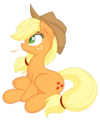 Size: 6000x7295 | Tagged: absurd resolution, applejack, artist:joey darkmeat, artist:pastelflakes, derpibooru import, safe, simple background, sitting, solo, straw