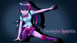 Size: 3840x2160 | Tagged: safe, artist:herostrain, derpibooru import, twilight sparkle, equestria girls, solo, wallpaper