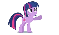 Size: 1771x1067 | Tagged: safe, artist:php50, derpibooru import, twilight sparkle, human head pony, hybrid, equestria girls, abomination, face swap, hoofbump, simple background, solo, transparent background, twismile, vector, wat, what has magic done, what has science done, wtf