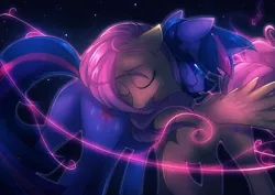 Size: 2046x1447 | Tagged: artist:si1vr, derpibooru import, female, fluttershy, lesbian, nuzzling, plot, safe, shipping, twilight sparkle, twishy