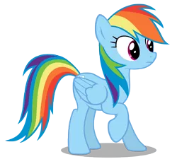 Size: 7000x6300 | Tagged: safe, artist:mrlolcats17, derpibooru import, rainbow dash, pegasus, pony, absurd resolution, cutie mark, female, hooves, mare, raised hoof, simple background, solo, transparent background, vector, wings