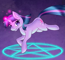 Size: 919x852 | Tagged: artist:stalkerpony, derpibooru import, magic, pentagram, safe, solo, twilight sparkle