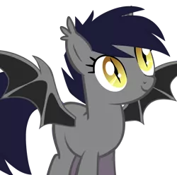 Size: 2152x2132 | Tagged: artist needed, source needed, safe, derpibooru import, oc, oc:echo, unofficial characters only, bat pony, pony, solo