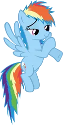 Size: 2911x5743 | Tagged: safe, artist:waranto, derpibooru import, rainbow dash, simple background, solo, transparent background, vector