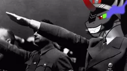 Size: 640x360 | Tagged: adolf hitler, derpibooru import, edit, german, human, irl, irl human, king sombra, nazi, photo, safe