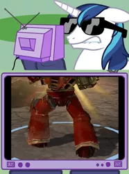 Size: 564x760 | Tagged: apollo diomedes, blood ravens, boreale cast, dat butt, derpibooru import, exploitable meme, meme, obligatory pony, shining armor, space marine, spess mahreen, suggestive, tv meme, warhammer 40k, warhammer (game)