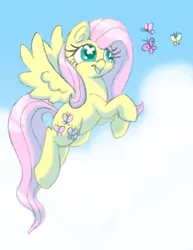 Size: 2550x3300 | Tagged: safe, artist:neeko48, derpibooru import, fluttershy, butterfly, flying, solo